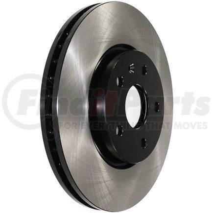 AX900748P by AUTO EXTRA - Disc Brake Rotor - Front, Vented, 5 Mounting Bolt Hole, Full Cast