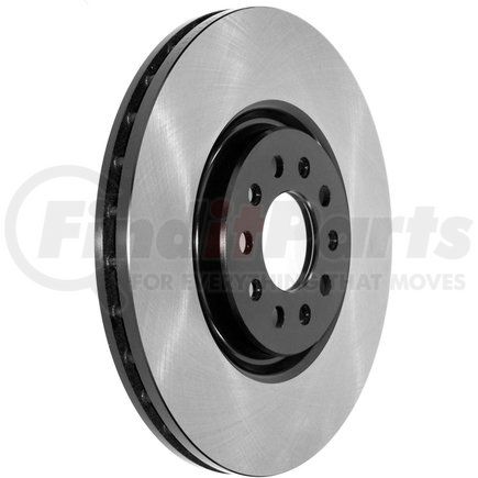 AX901270P by AUTO EXTRA - Disc Brake Rotor - Vented, 5 Mounting Bolt Holes, Conventional, Cast Iron