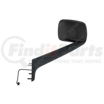A22-77791-004 by FREIGHTLINER - Auxiliary Hood Mounted Mirror - Black, Left Hand (LH), TCO