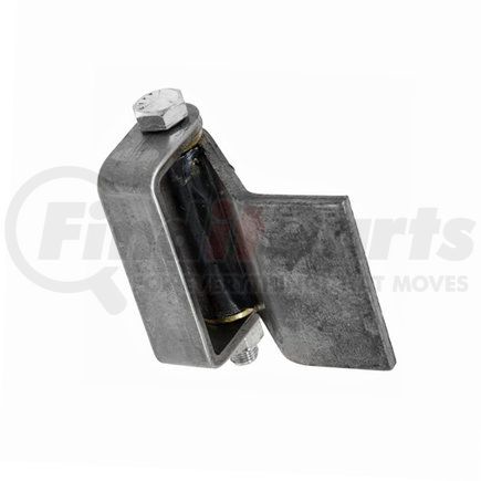 PLR1904 by REDNECK TRAILER - Dump Door Hinge, Weld-On, 1/4" Steel, Offset w/GreaseFitting