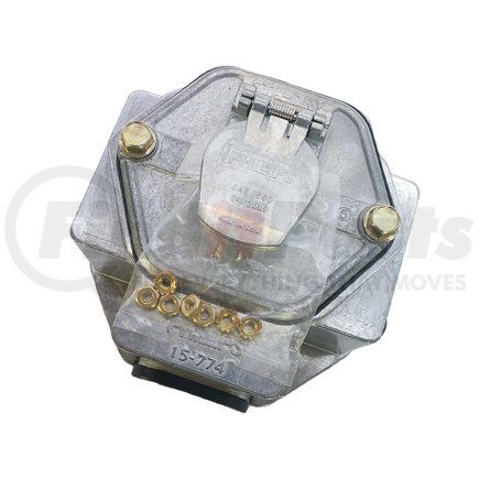 60-2526UTNG by PHILLIPS INDUSTRIES - Trailer Nosebox Assembly - 7-way, Dual Cicuit, for Trailer Dome Lamp Controller