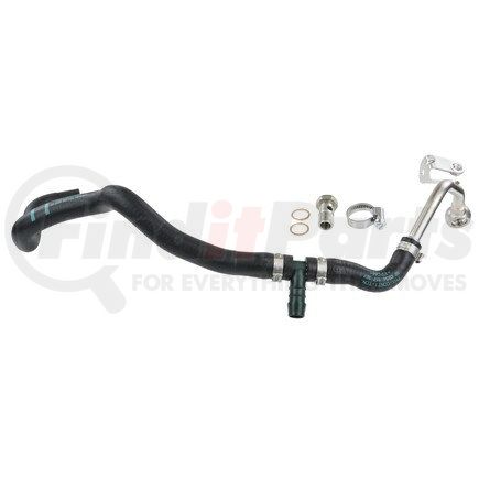 CHT0671 by CRP - Turbocharger Coolant Line - Return, EPDM Aluminum, for 2011-2016 BMW 550i 4.4L