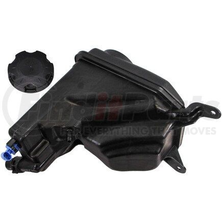 EPK0028 by CRP - Engine Coolant Reservoir - Black, Plastic, with Twist-On Cap, for 2008-2013 BMW 128i 3.0L