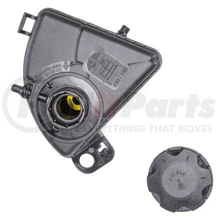 EPK0141 by CRP - Engine Coolant Reservoir - Black, Plastic, with Twist-On Cap, for 2009-2012 BMW 750i