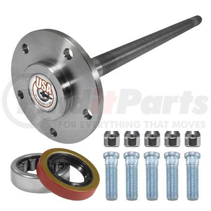 ZA K630111 by USA STANDARD GEAR - Drive Axle Shaft - Rear, fits GM 7.625" Diff, 28-Spline, 5 Lug 28-13/16" Long