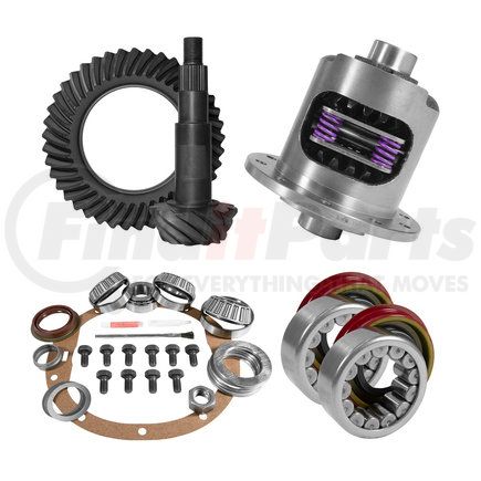 ZGK2017 by USA STANDARD GEAR - Differential Ring and Pinion - 8.6" GM 3.73, Install Kit, 30spl Posi, Axle Bearings/Seals