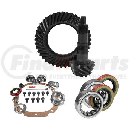 ZGK2046 by USA STANDARD GEAR - Differential Ring and Pinion - 8.8" Ford 3.73, Install Kit, 2.53" OD Axle Bearings/Seals