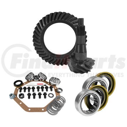 ZGK2083 by USA STANDARD GEAR - Differential Ring and Pinion - ZF 9.25" CHY 3.55, Install Kit, Axle Bearings/Seal