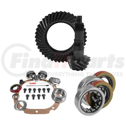 ZGK2215 by USA STANDARD GEAR - Differential Ring and Pinion - 8.8" Ford 3.27, Install Kit, 2.25" OD Axle Bearings/Seals