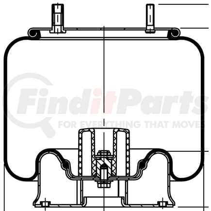 ContiTech 70010 Suspension Air Spring Kit 10 10-16.5 S 262