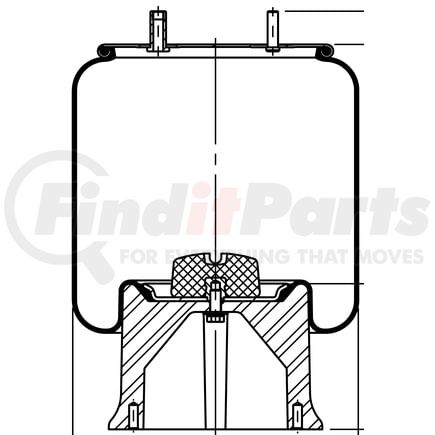 ContiTech 68159 Suspension Air Spring Kit 11 10.5-22 A 931