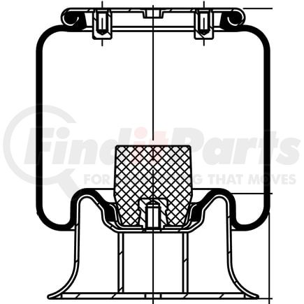 ContiTech 68112 Suspension Air Spring Kit 6 6.5-11 S 031