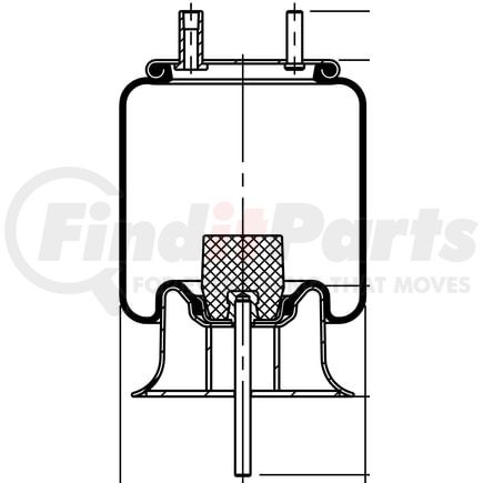 ContiTech 68129 Suspension Air Spring Kit 6 6.5-13 S 045
