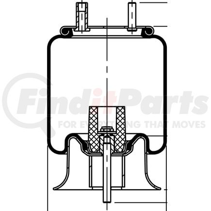 ContiTech 68130 Suspension Air Spring Kit 6 6.5-13 S 046