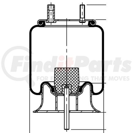ContiTech 68109 Suspension Air Spring Kit 6 6.5-11 S 028