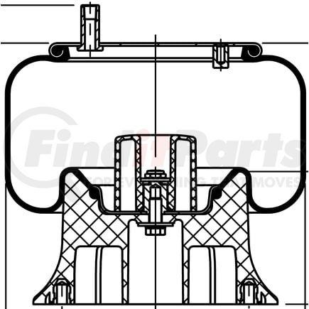 ContiTech 64457 Suspension Air Spring Kit 9 10-12 P 485