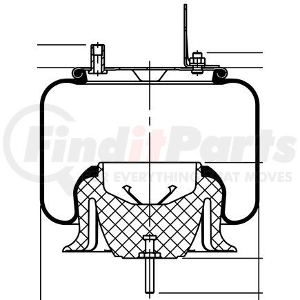 73770 by CONTITECH - 9 10S-16 P 1068 (BK)