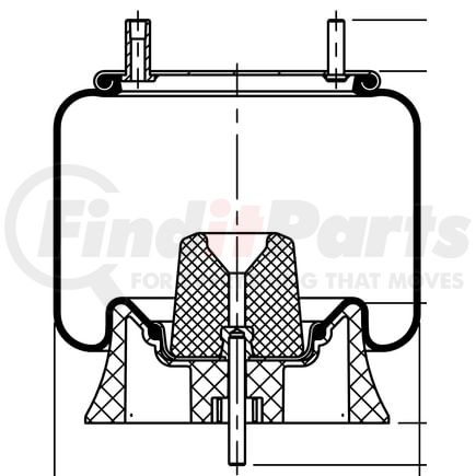 ContiTech 67492 Suspension Air Spring Kit 9 9-14 P 895