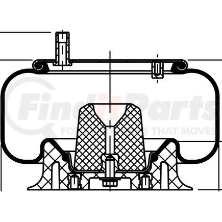 ContiTech 64442 Suspension Air Spring Kit 9 10-10 P 481