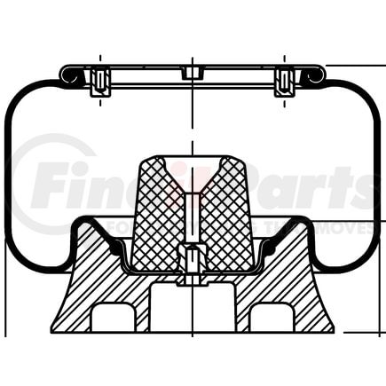 ContiTech 64446 Suspension Air Spring Kit 9 10-12 A 327