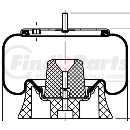 ContiTech 64447 Suspension Air Spring Kit 9 10-12 P 329
