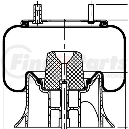 ContiTech 64451 Suspension Air Spring Kit 9 10-12 P 395