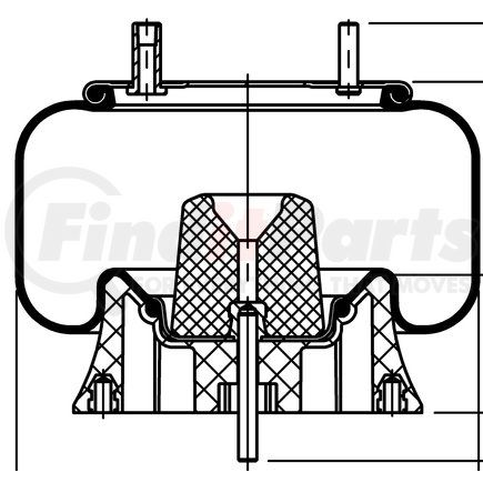 ContiTech 64462 Suspension Air Spring Kit 9 10-12 P 543