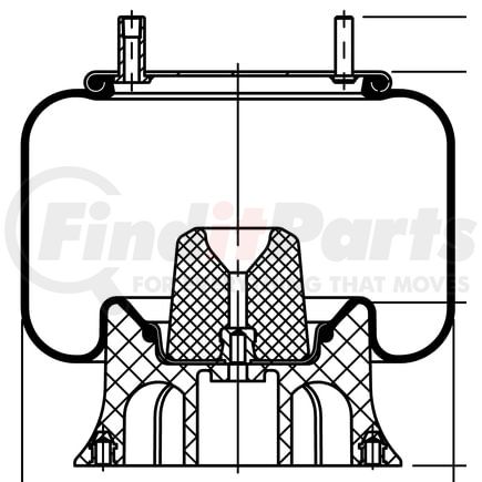 ContiTech 64467 Suspension Air Spring Kit 9 10-14 P 346