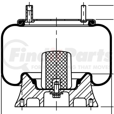 ContiTech 68620 Suspension Air Spring Kit 9 10-14 A 103