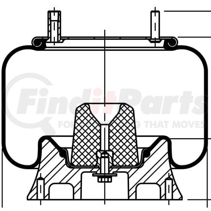 ContiTech 64487 Suspension Air Spring Kit 9 10-14 A 546