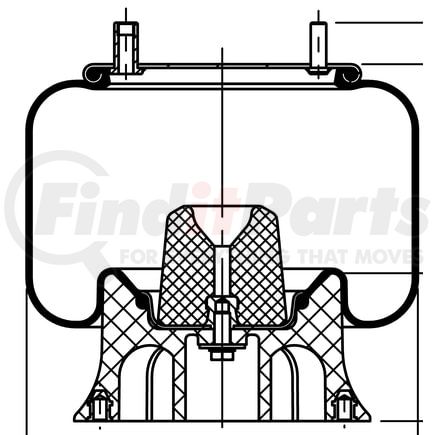 ContiTech 65364 Suspension Air Spring Kit 9 10-14 P 347