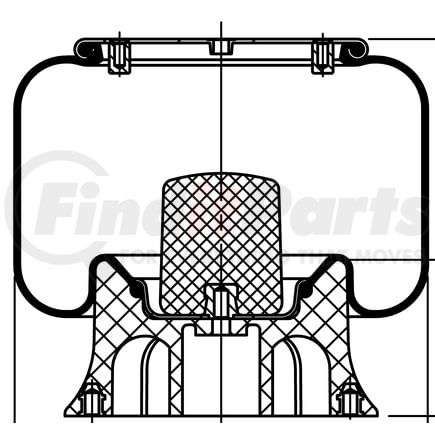 ContiTech 64469 Suspension Air Spring Kit 9 10-14 P 349