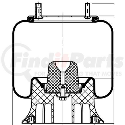 ContiTech 64298 Suspension Air Spring Kit 9 10-16 P 353