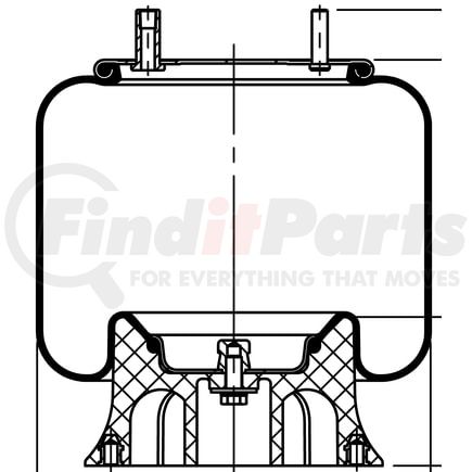 ContiTech 64307 Suspension Air Spring Kit 9 10-16 P 394