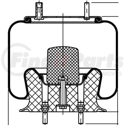ContiTech 64318 Suspension Air Spring Kit 9 10-16 P 510