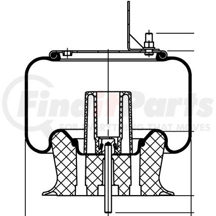 68616 by CONTITECH - 9 10-18.5 P 451 (BK)