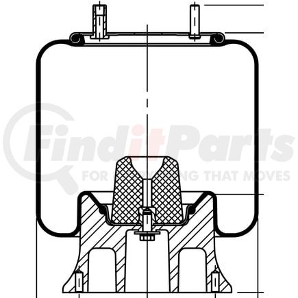 ContiTech 65359 Suspension Air Spring Kit 9 10B-17.5 A 362