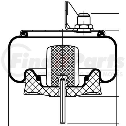 68360 by CONTITECH - 9 9-10 P 538 (BK)