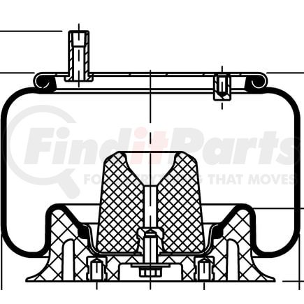 ContiTech 64368 Suspension Air Spring Kit 9 9-12 P 516