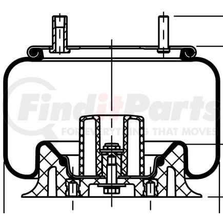 ContiTech 77432 Suspension Air Spring Kit 9 9-12 P 1292