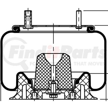 ContiTech 64362 Suspension Air Spring Kit 9 9-12 P 401