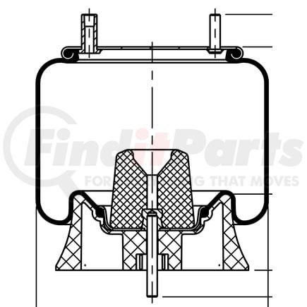 ContiTech 64381 Suspension Air Spring Kit 9 9-14 P 517