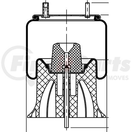 ContiTech 64389 Suspension Air Spring Kit 9 9K-15 P 425