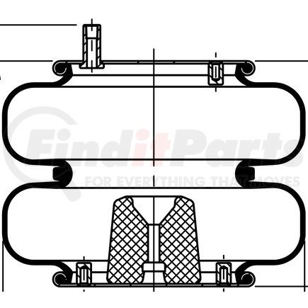 ContiTech 64541 Suspension Air Spring Kit FD 330-30 513