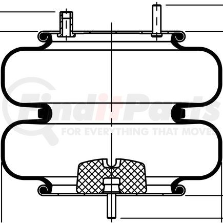 64245 by CONTITECH - Air Spring