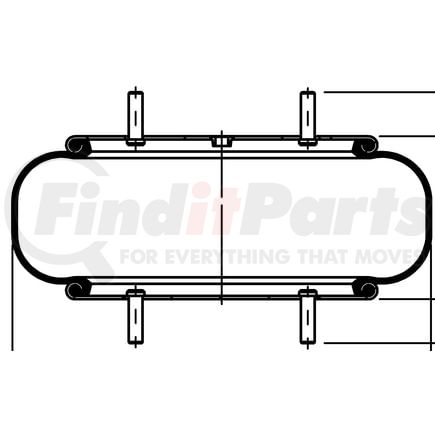 ContiTech 64521 Suspension Air Spring Kit FS 530-14 339