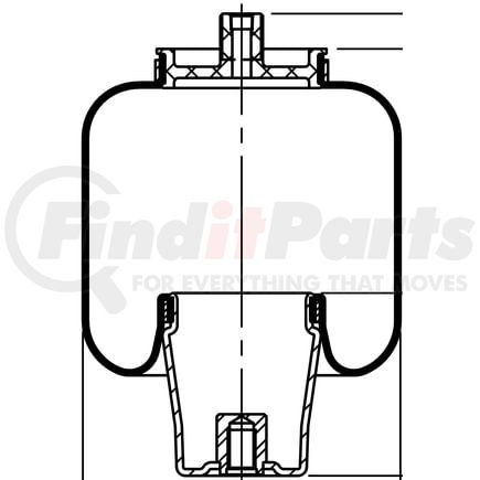 ContiTech 78413 Suspension Air Spring Kit SC29-Y044