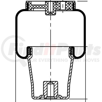ContiTech 69927 Suspension Air Spring Kit SC29-O073