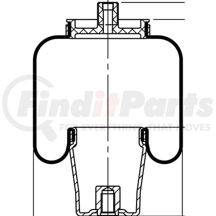 ContiTech 70020 Suspension Air Spring Kit SC29-W042