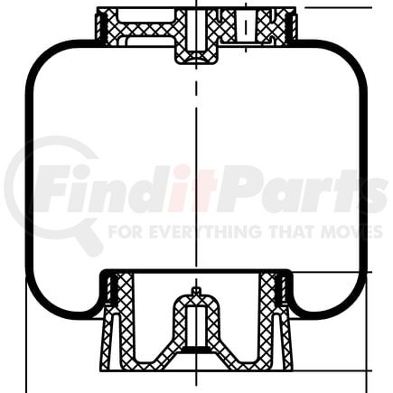 ContiTech 67860 Suspension Air Spring Kit VP SC29-W_8.50